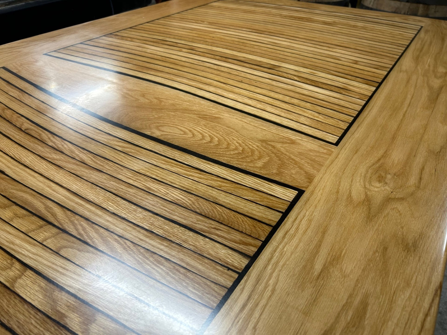 Bourbon Stave Dining Table