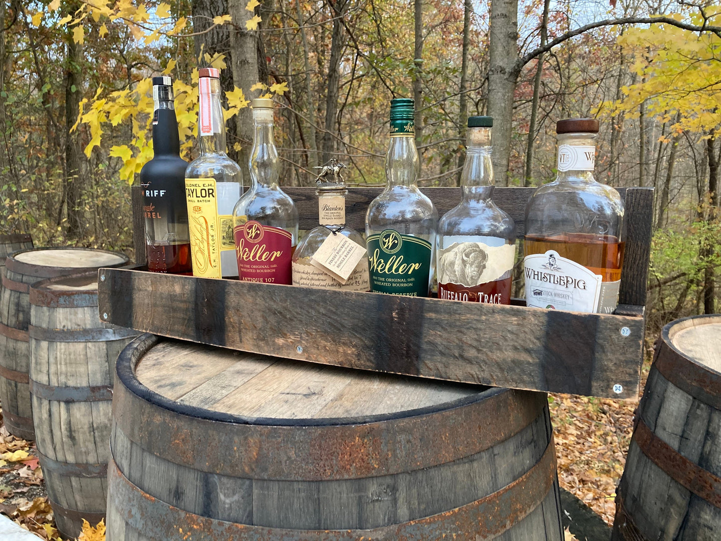 Bourbon/Whiskey Shelf-Exposed Hardware