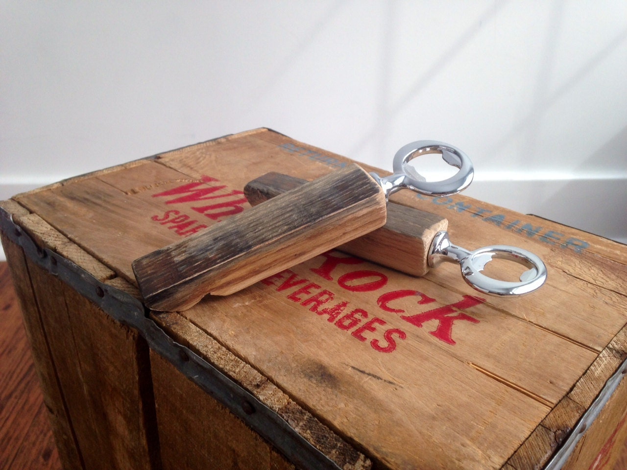 Bourbon/Whiskey Barrel Stave Bottle Opener