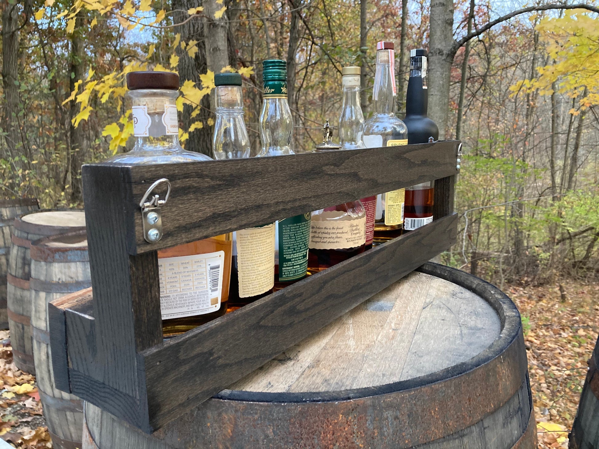 Bourbon/Whiskey Shelf-Exposed Hardware