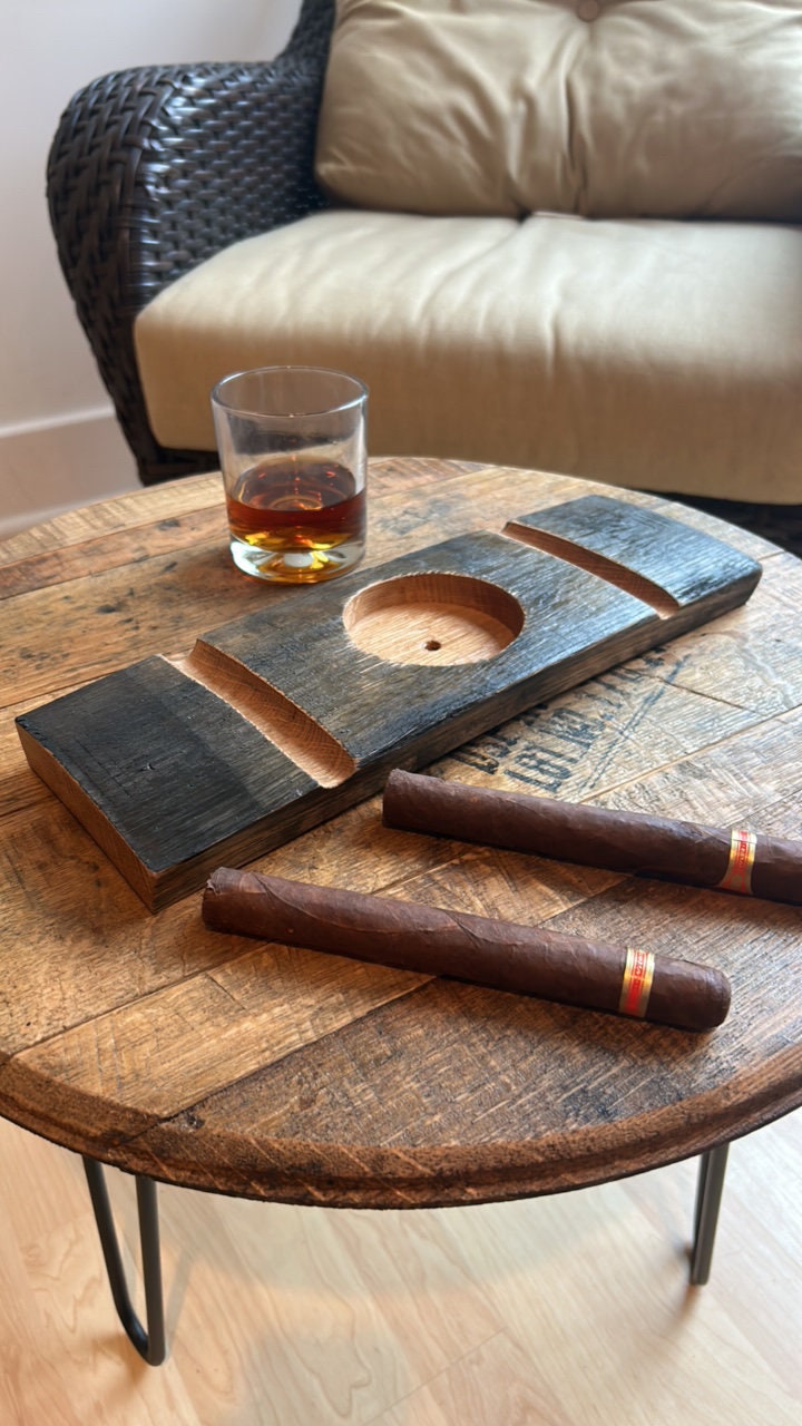 Cigar Holder and Ash Tray
